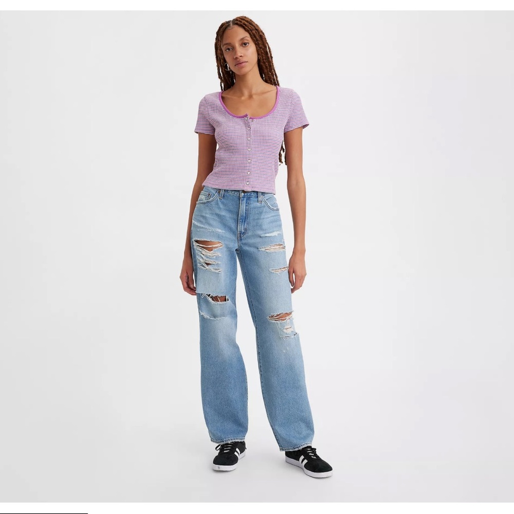 PREMIUM LEVIS BAGGY DAD (FIRM PRICE)